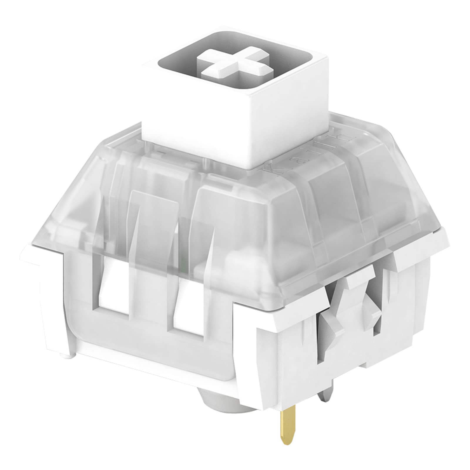 Kailh Box White Clicky Switch Mechanical Keyboard Switches for Gaming & Typing | Hot-Swappable  Dustproof  3-Pin & 5-Pin Compatible(90pcs)