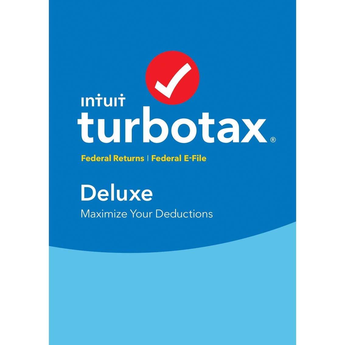 Intuit 428970 Turbotax Deluxe Fed  State  E-File 2016  Old Version  for Pc/Mac  Traditional Disc