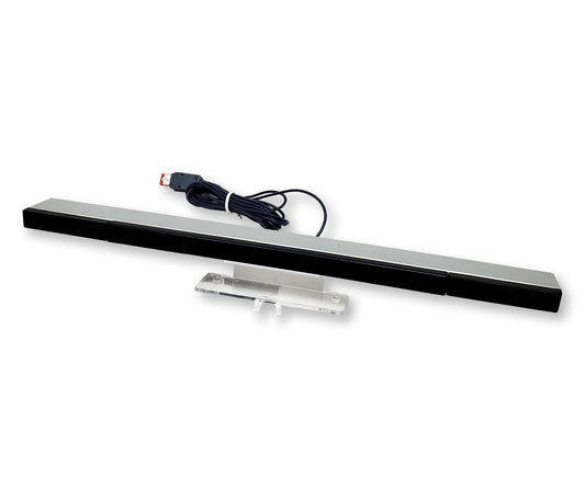 Old Skool Wired Infrared Sensor Bar for Nintendo Wii/WiiU - Black, Model OS-2048