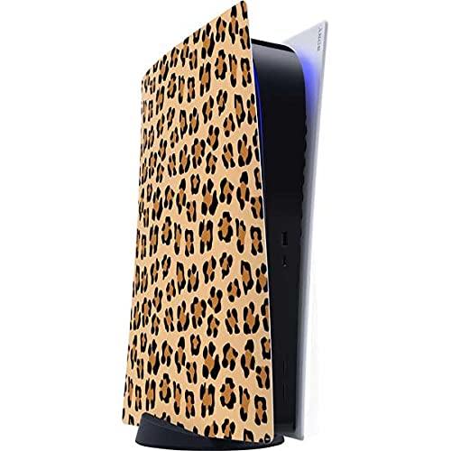 Skinit Decal Gaming Skin Compatible with PS5 Digital Edition Console - Leopard Spots Print Design