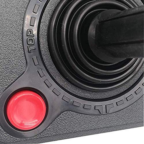 CHILDMORY Black Retro Classic Controller Gamepad for Atari 2600 System