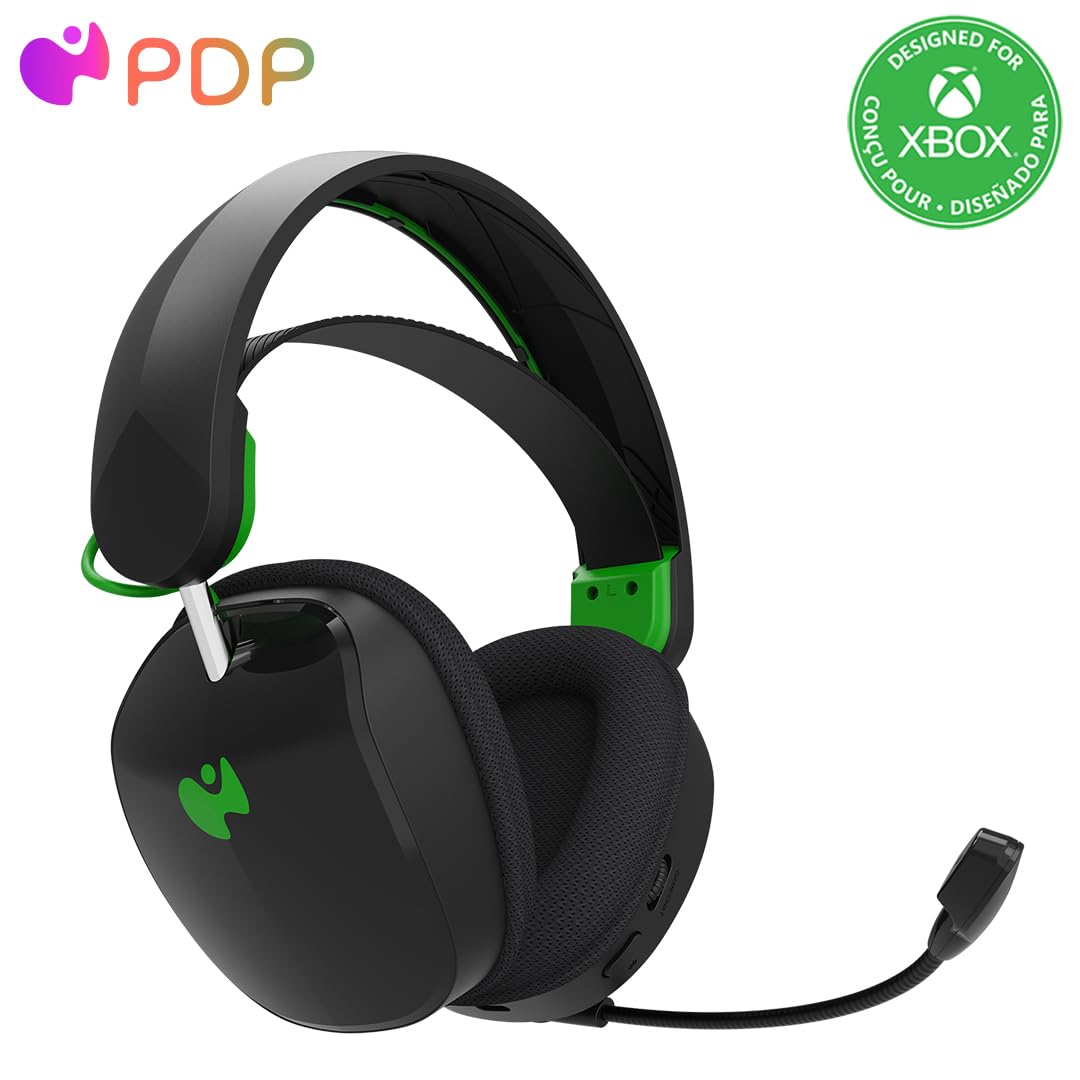 PDP Phantom Air Dual-Mode Wireless Headset: Black - Xbox Series X|S  Xbox One  & Windows 10/11 PC