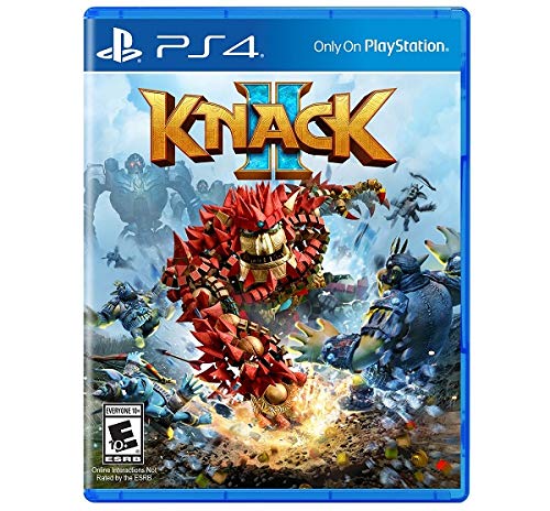 Sony Knack 2 (PS4) - Renewed Video Game for PlayStation 4, Engaging Gameplay, Family-Friendly Fun