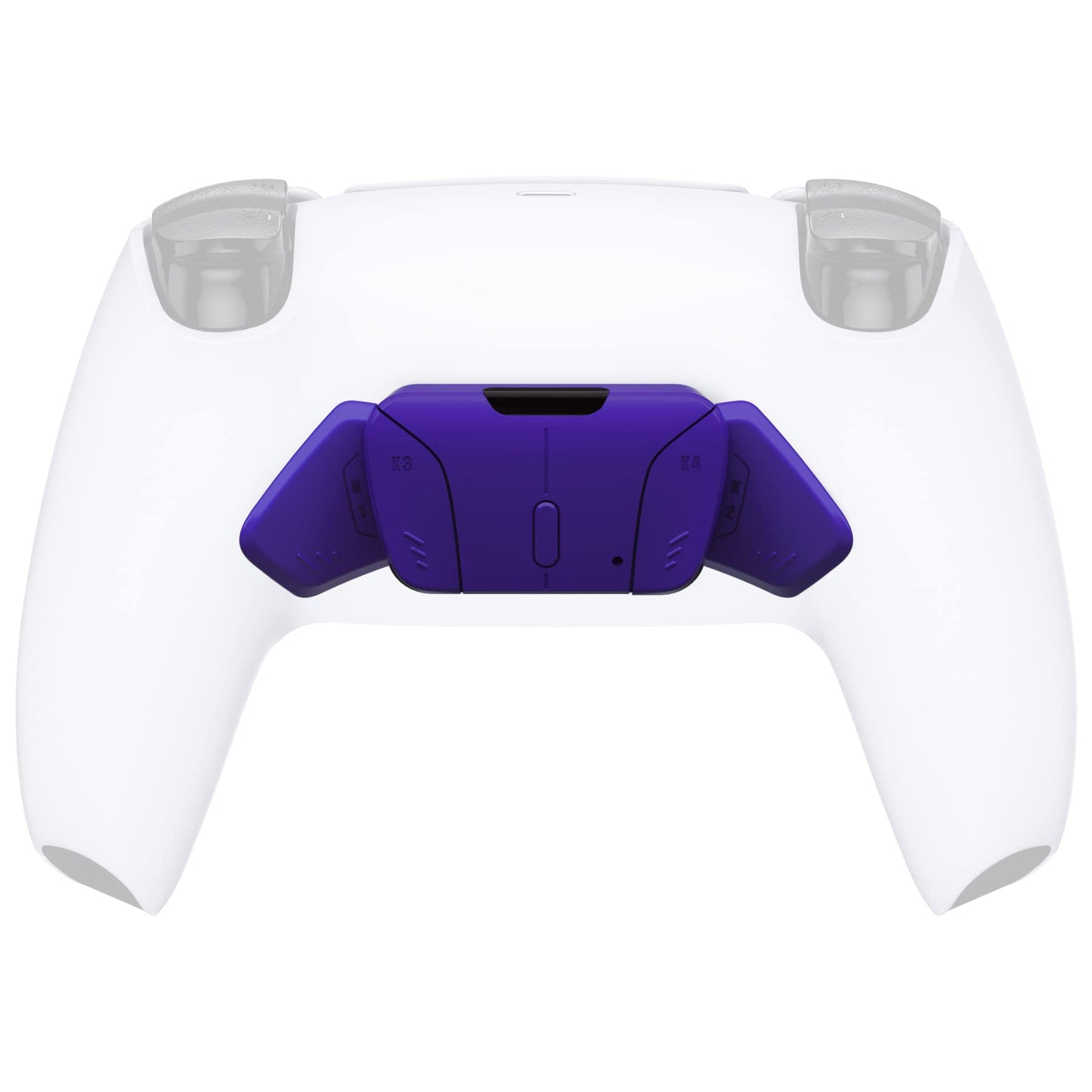 Galactic Purple Replacement Redesigned K1 K2 K3 K4 Back Buttons Housing Shell for PS5 Controller eXtremeRate RISE4 Remap Kit - Controller & RISE4 Remap Board NOT Included