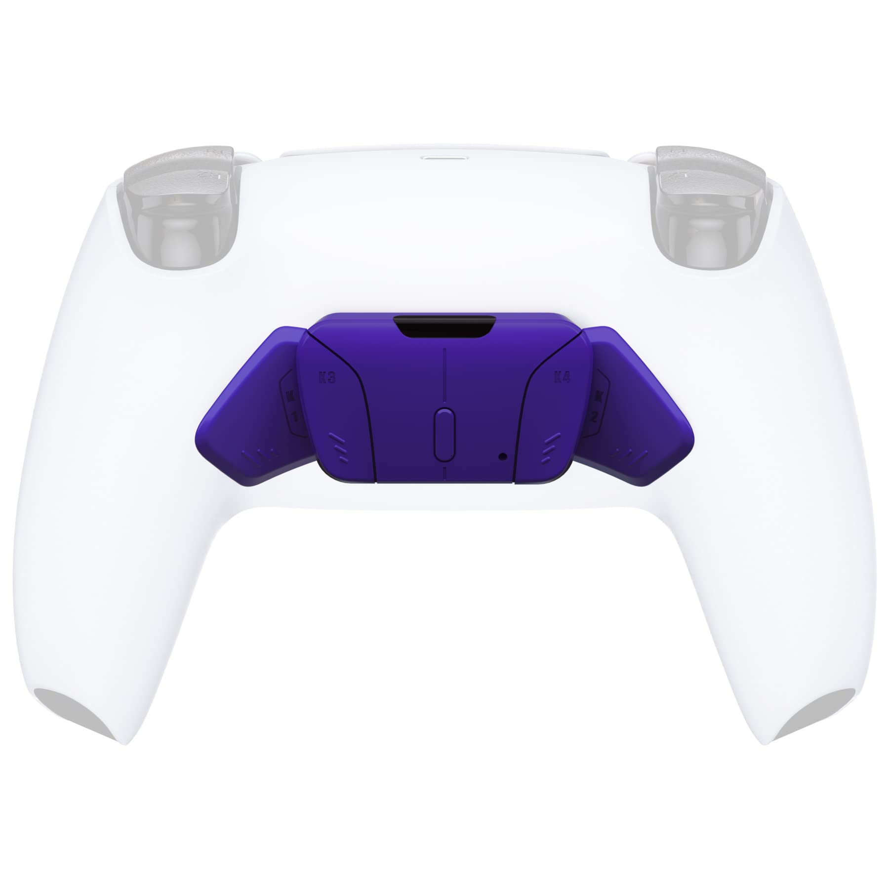 Galactic Purple Replacement Redesigned K1 K2 K3 K4 Back Buttons Housing Shell for PS5 Controller eXtremeRate RISE4 Remap Kit - Controller & RISE4 Remap Board NOT Included