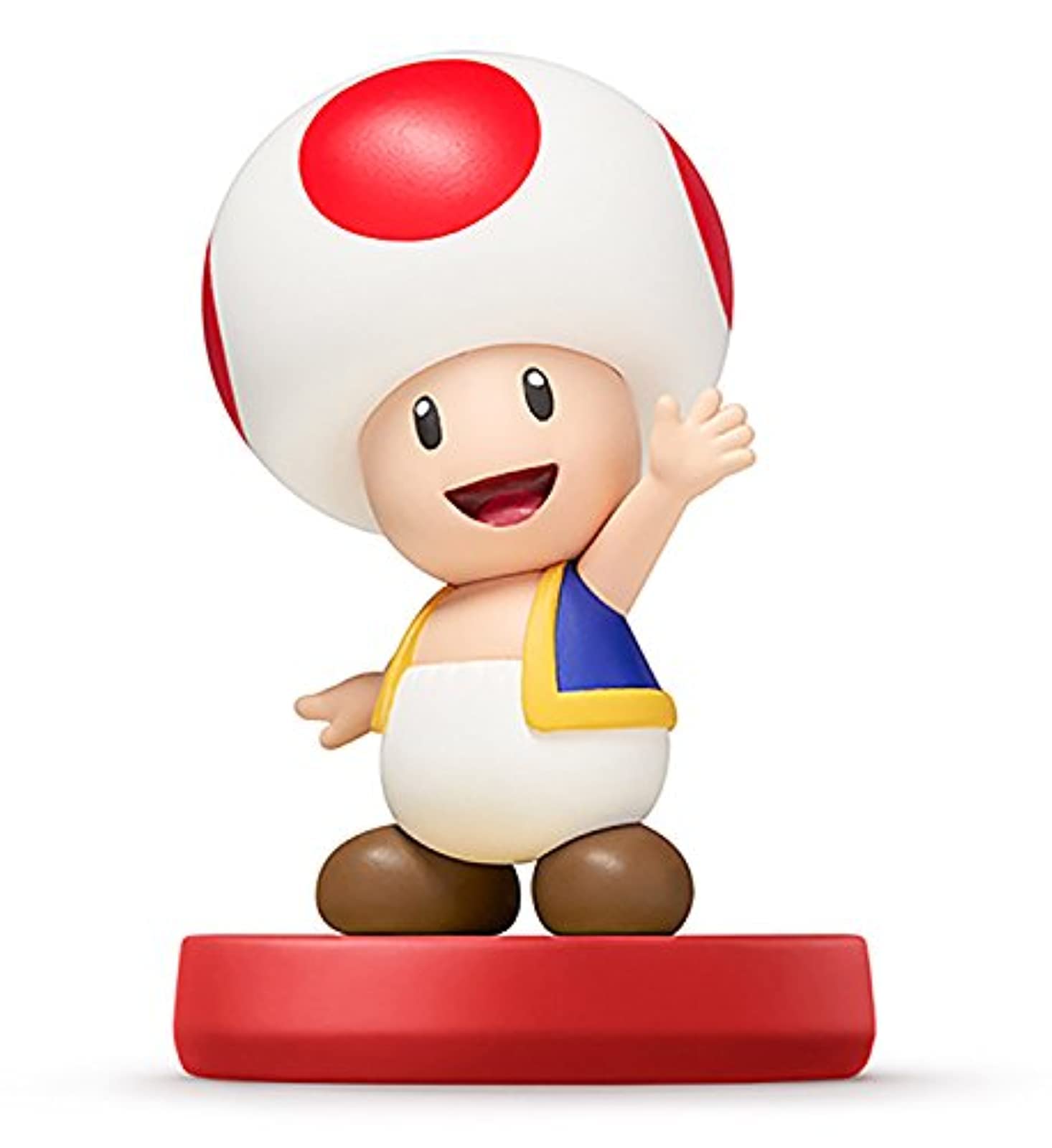 Nintendo Toad amiibo - Japan Import, Super Mario Bros Series, Model 4902370523454, Toad Color