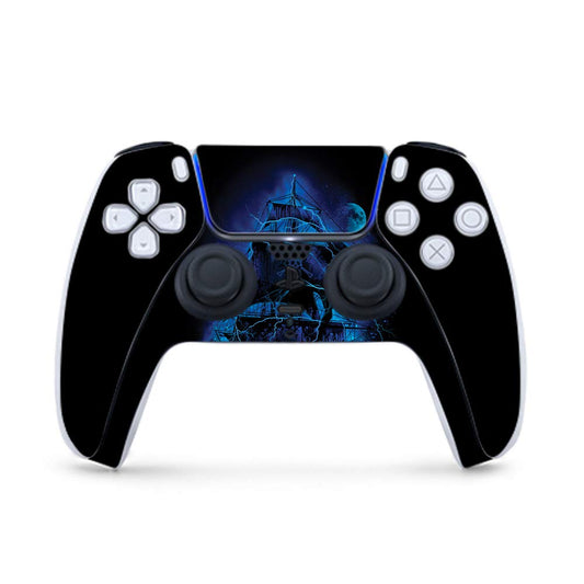 MightySkins Gaming Skin for PS5 / Playstation 5 Controller - Pirate Storm | Protective Viny wrap | Easy to Apply and Change Style | Made in The USA