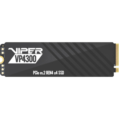 Patriot Viper VP4300 2TB M.2 PCIe Gen4 SSD - Black, 0.3"x0.9"x3.1", Model VP4300-2TB