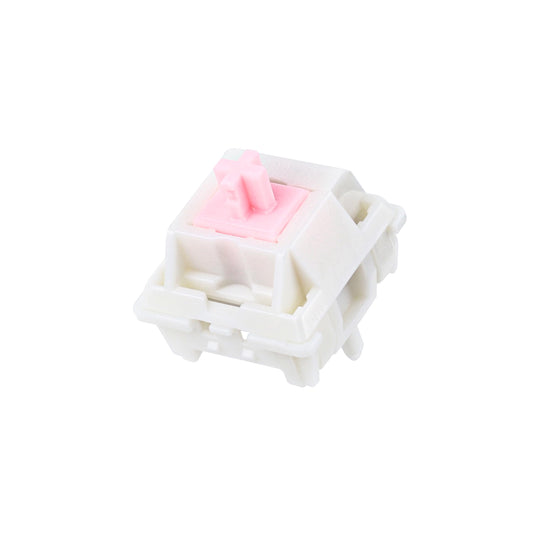 EPOMAKER Roseveil Silent Keyboard Switch for Mechanical Gaming Keyboard  30PCS  5-pin  32gf  Pre-Lubed  Linear Silent  PC Case  LY Stem  Compatible with MX Keycaps (Roseveil Silent)