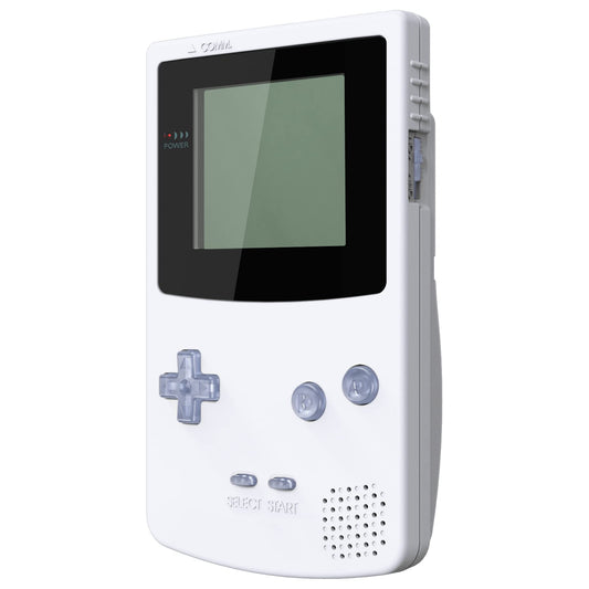eXtremeRate Glacier Blue Replacement Full Set Buttons for Gameboy Color GBC - Handheld Game Console NOT Included
