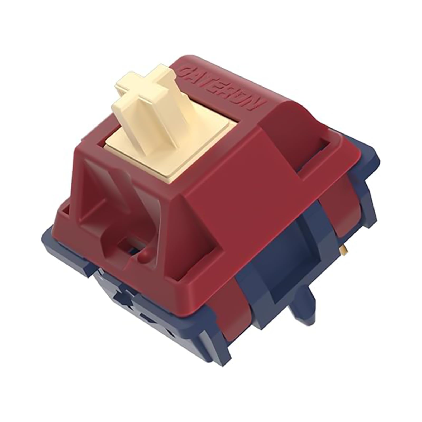 GUYEKS Gateron Quinn Keyboard Switches Tactile 5-Pin Factory Pre-lubed 59gf Switches Suitable for MX Mechanical Gaming Keyboards(36PCS)