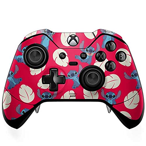 Skinit Decal Gaming Skin Compatible with Xbox One Elite Controller - Officially Licensed Disney Lilo and Stitch Character Pattern Design