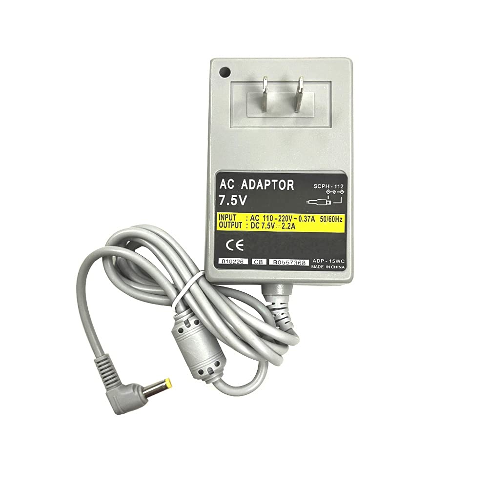 RUITROLIKER AC Power Supply Adapter for PS1 Console with Charging Cable - Model 59cee316