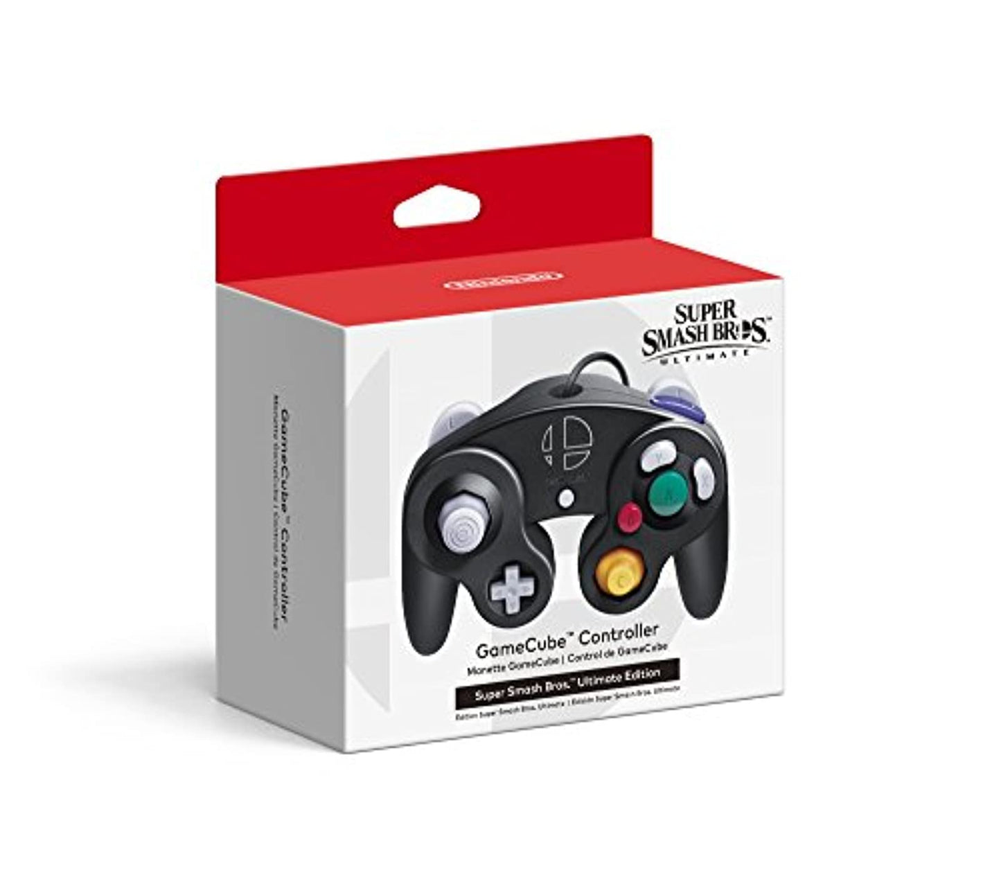Nintendo Super Smash Bros. Ultimate GameCube Controller for Switch - Multicolor, Model HACAGCCKE, One Size