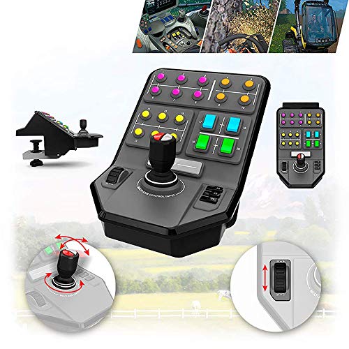 Logitech G Farm Sim Vehicle Side Panel - Black/Multicolor, Model 945-000064 for Farm Simulation 2025