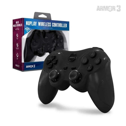 ARMOR3 NuPlay Wireless Controller for PS3 / Playstation 3  Gaming Gamepad Black