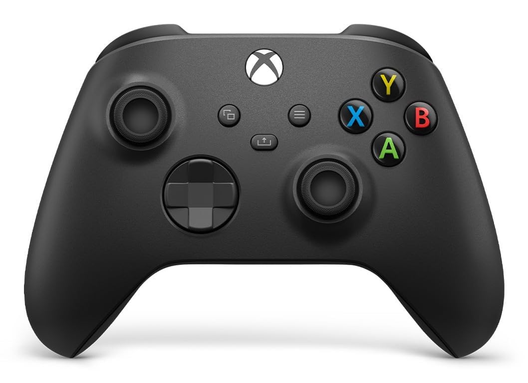 Xbox Wireless Gaming Controller (2025) - Carbon Black - Play on Xbox  Windows  Android  iOS  FireTV Sticks  Smart TVs  VR Headsets (Renewed)