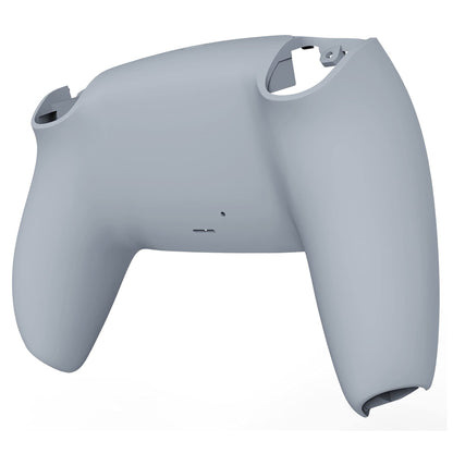 eXtremeRate PS5 Controller Back Housing - New Hope Gray Soft Touch Grip, Model DPFP3028, Plastic Replacement Shell Cover