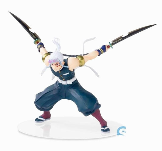 SEGA FIGURIZMa Demon Slayer Tengen Uzui Action Figure, 9.06 inches, Multiple Colors, Model SG50469