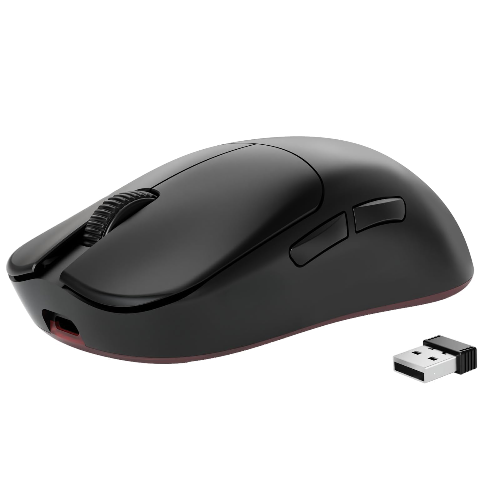 FELICON x AJAZZ AJ099 Wireless Gaming Mouse, 59g Lightweight Pixart Sensor PAW3311, 6 DPI up to 12K, 2.4G/USB-C Wired 200Hrs Bat