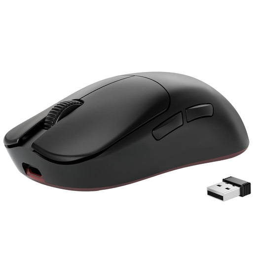 FELICON x AJAZZ AJ099 Wireless Gaming Mouse, 59g Lightweight Pixart Sensor PAW3311, 6 DPI up to 12K, 2.4G/USB-C Wired 200Hrs Bat