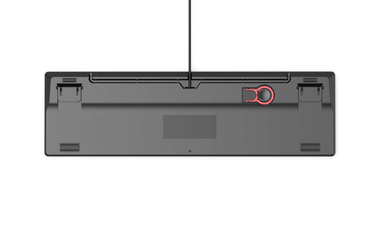 Glorious GMMK Full Size Mechanical Gaming Keyboard - USB Wired, RGB Hot Swappable, Black Metal Top Plate