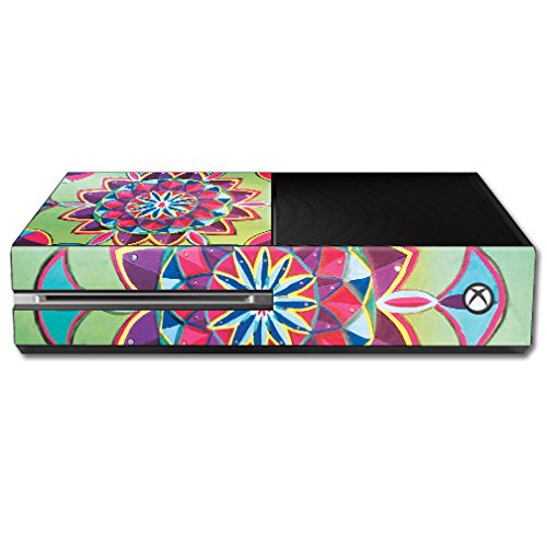 MightySkins Skin Compatible with Microsoft Xbox One - Fish Mandala | Protective, Durable, and Unique Vinyl Decal wrap Cover | Ea
