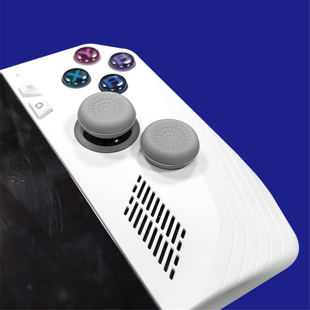 Generic Thumb Grip Caps for ASUS ROG Ally - Silicone Joystick Covers - Grey