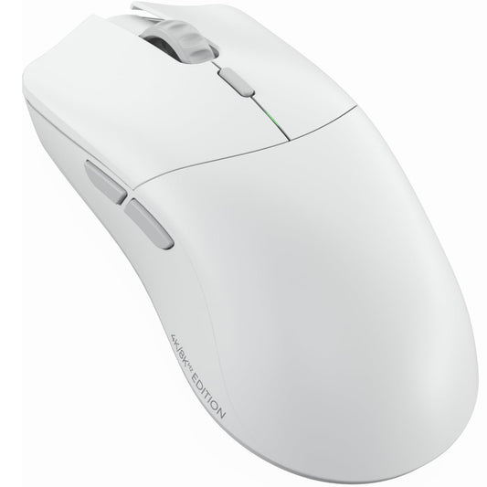 Glorious Gaming Model O 2 PRO Wireless Mouse - 4K/8K, 59g Ultralight, 26K DPI, 2.4GHz, White, Ambidextr