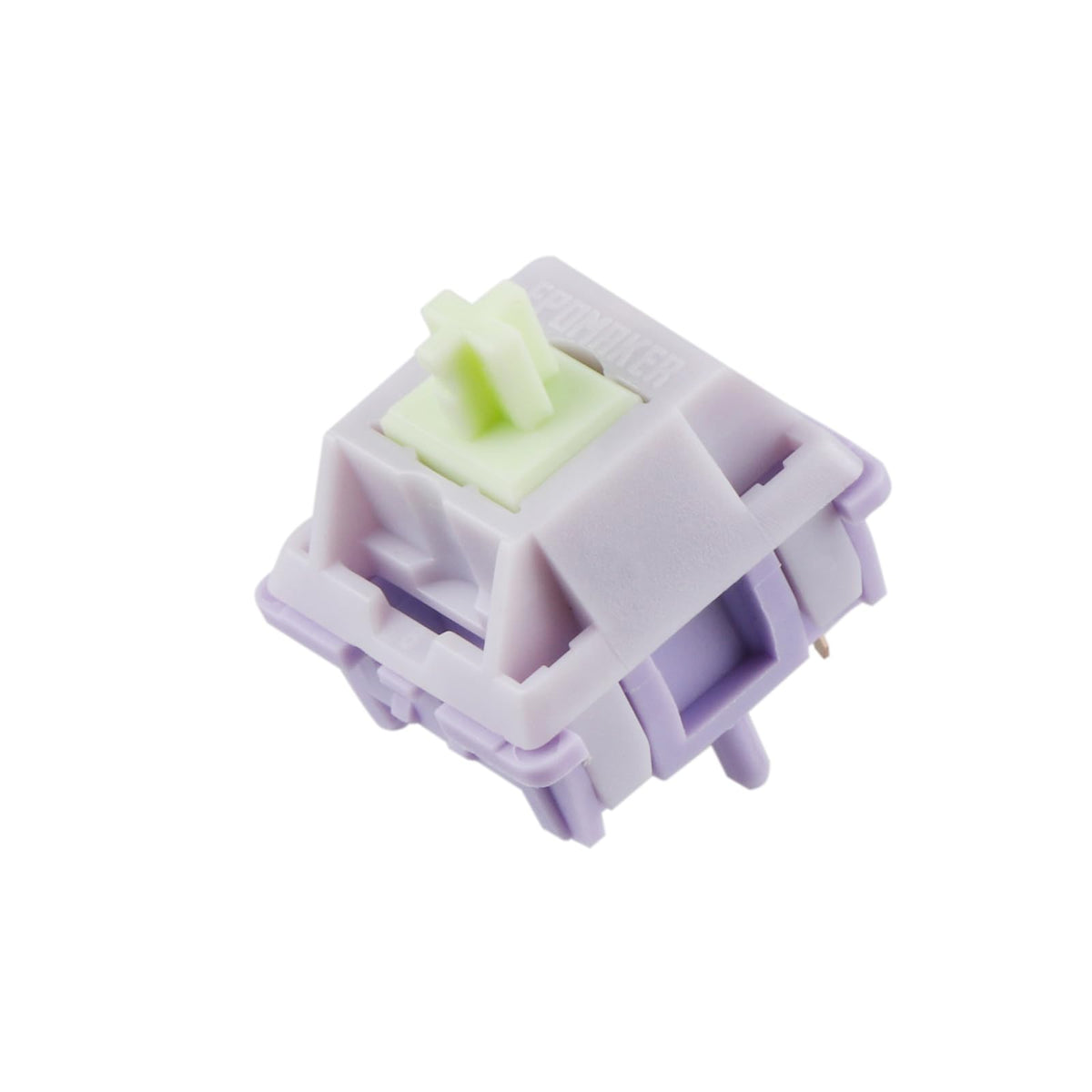 Ematerial nameAKER Wisteria 39gf Linear Mechanical Keyboard Switches Set  5 Pin Factory Lubed 100 Pieces Keyboard Switches  with material name PTFE Stem  20.4mm Spring  Compatible with MX Keycaps for Gaming Keyboard DIY
