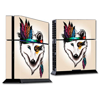 MIGHTY SKINS PS4 Console Skin - Indian Soul Vinyl Decal Wrap, Durable & Easy to Apply, Model SOPS4-Indian Soul
