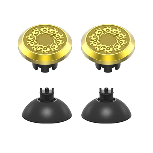 KD.FLY Metal Thumbsticks for PS5 Controller Joystick Replacement  Thumb Sticks for PS4 Controller  Custom Thumb Grips for Switch Pro Controller  2 Joystick  2 Thumbstick Base  Celestial Cloud