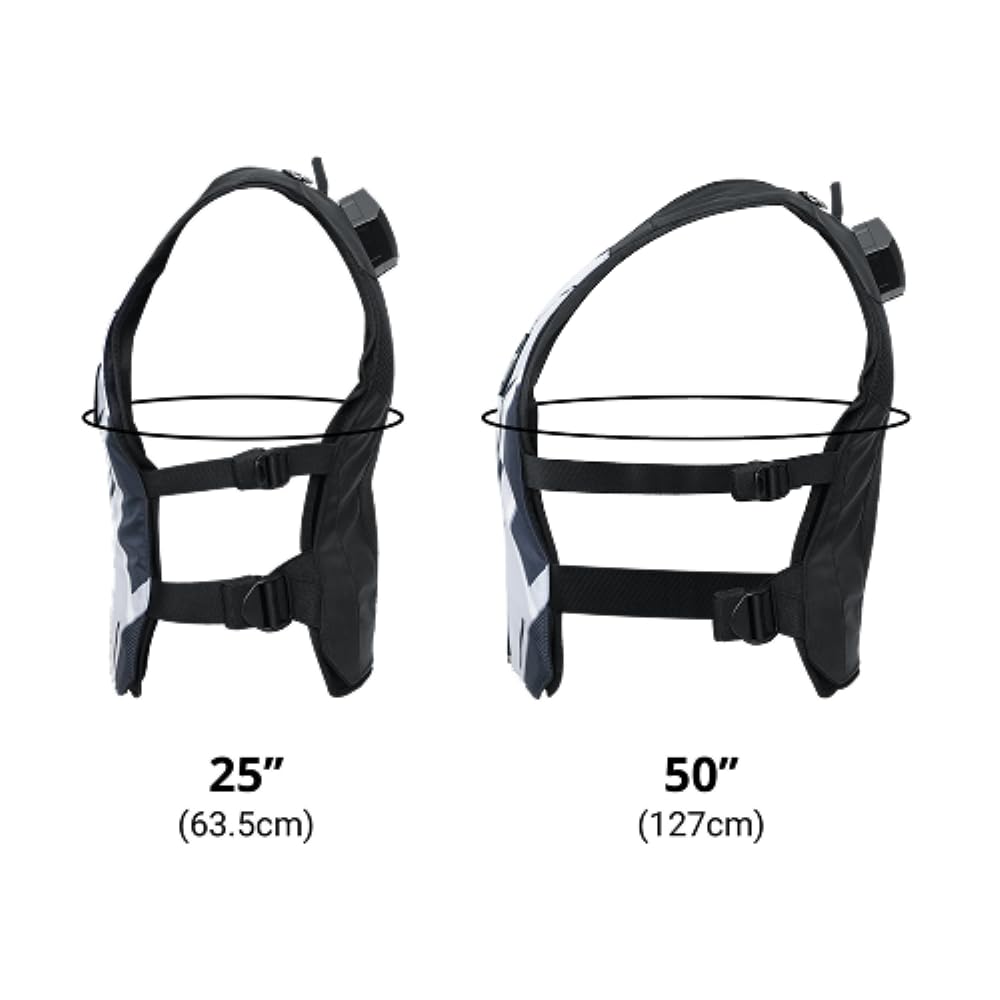 bHaptics TactSuit Air ASH - Lightweight Haptic VR Vest, 16 Motors, Wireless, White, Model BHTV16M1D
