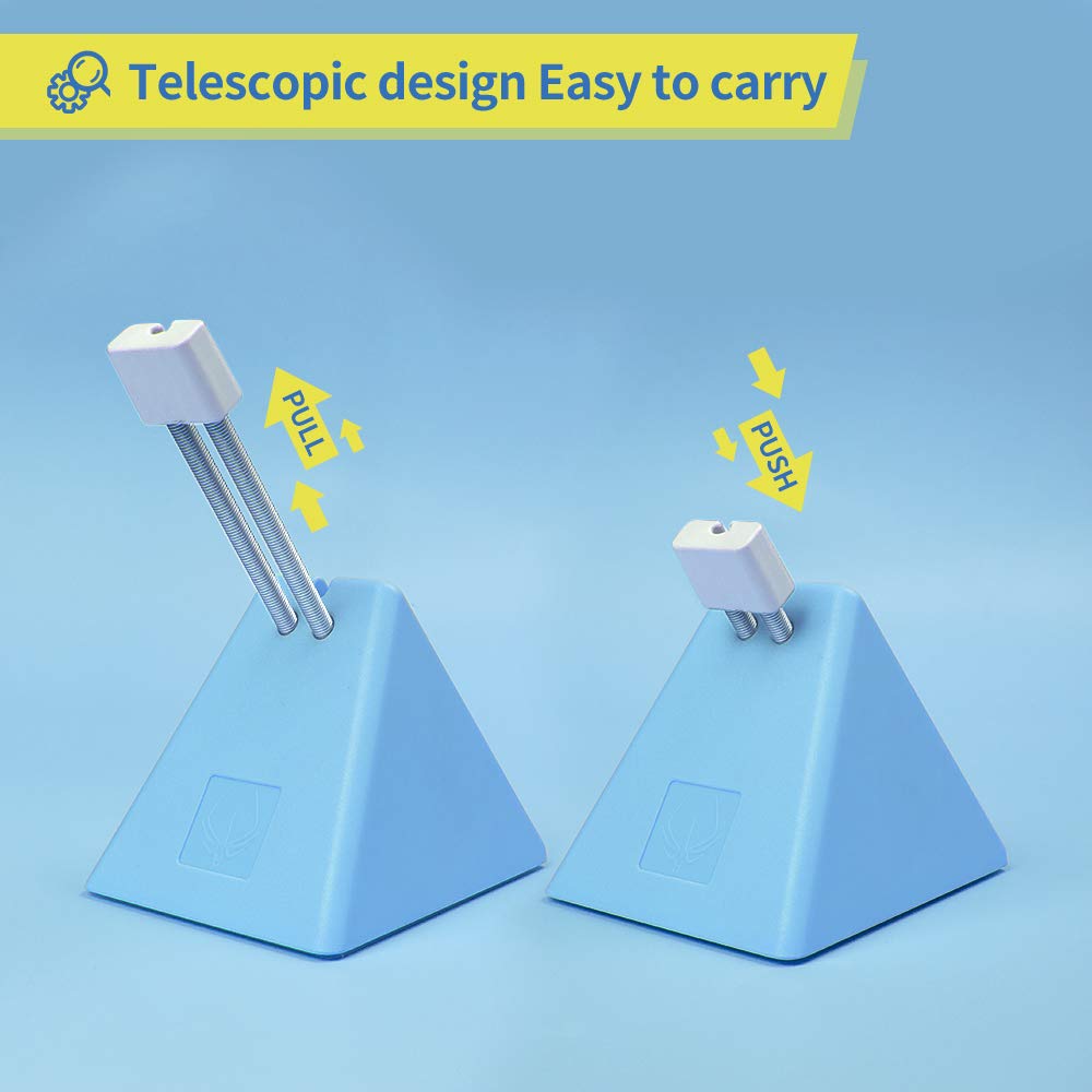 HOTLINEGAMES Mouse Bungee Cord Management System for Esports - Milk Blue