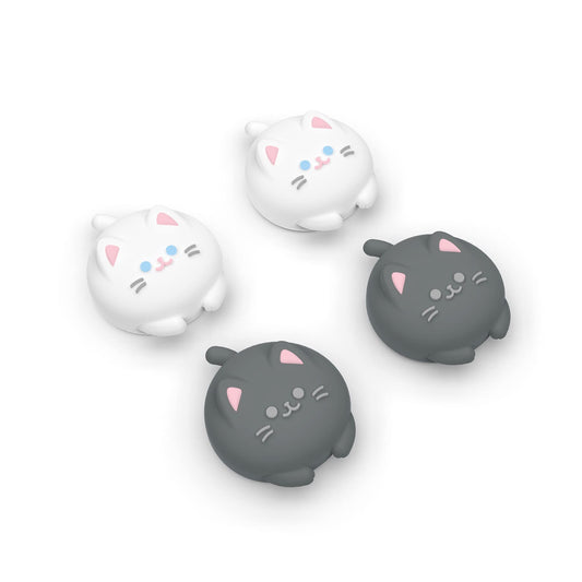 PlayVital Joystick Caps for Nintendo Switch  Thumbstick Caps for Switch Lite  Analog Cover for OLED Joycon Thumb Grips - Cutie Kitty