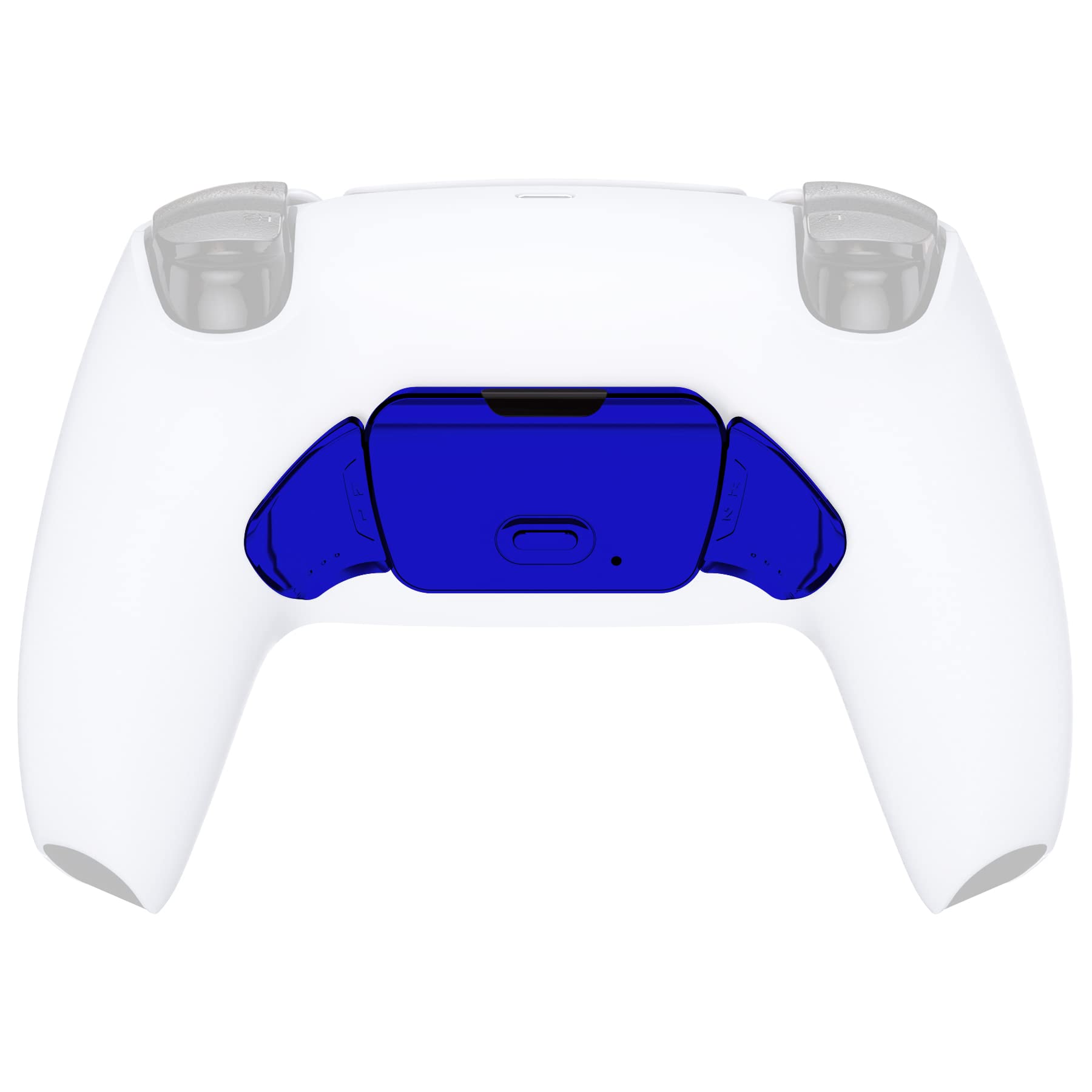 Chrome Blue Replacement Redesigned K1 K2 Back Button Housing Shell for PS5 Controller eXtremerate Rise Remap Kit - Controller & Rise Remap Board NOT Included