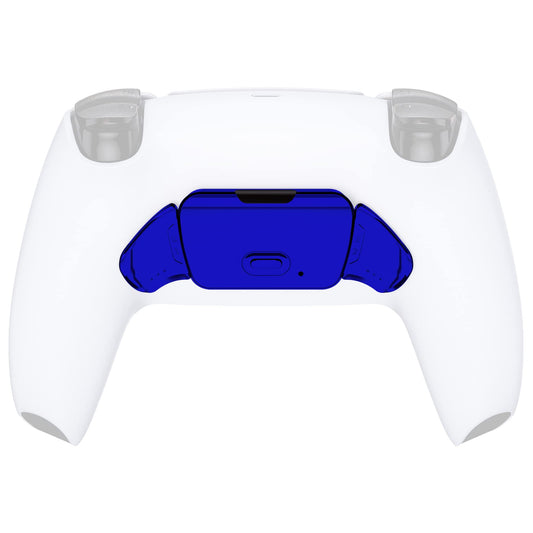 Chrome Blue Replacement Redesigned K1 K2 Back Button Housing Shell for PS5 Controller eXtremerate Rise Remap Kit - Controller & Rise Remap Board NOT Included