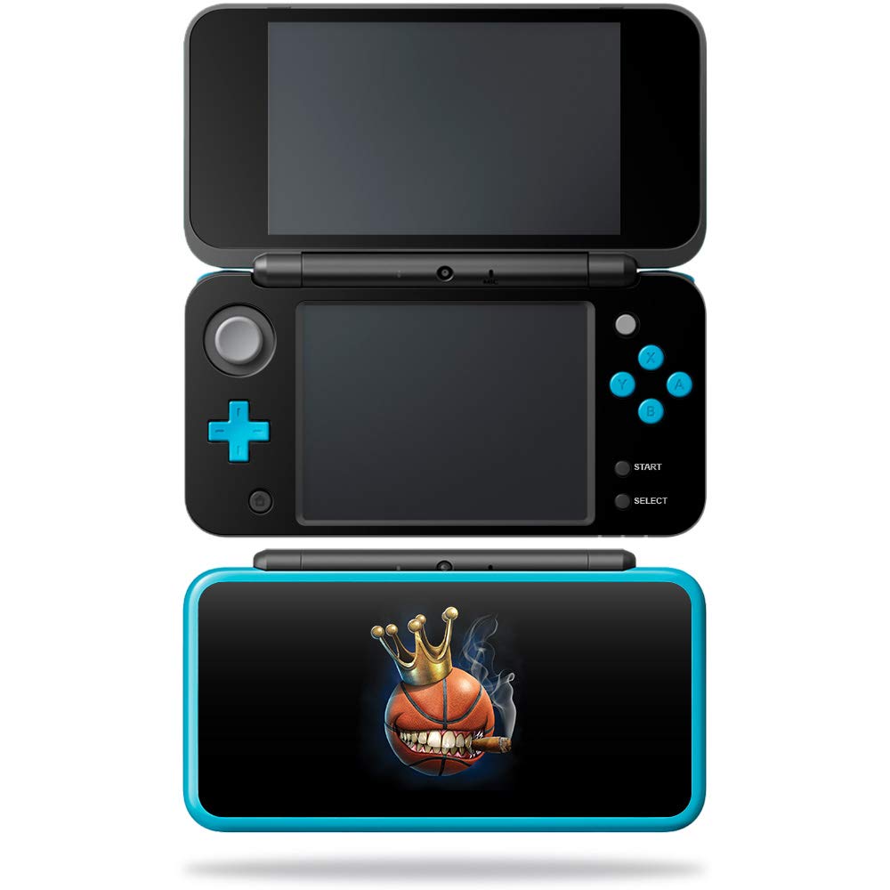 MIGHTY SKINS Nintendo New 2DS XL Skin - Basketball King, Durable Vinyl Decal, Easy Apply/Remove, Made in USA