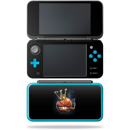 MIGHTY SKINS Nintendo New 2DS XL Skin - Basketball King, Durable Vinyl Decal, Easy Apply/Remove, Made in USA