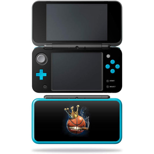 MIGHTY SKINS Nintendo New 2DS XL Skin - Basketball King, Durable Vinyl Decal, Easy Apply/Remove, Made in USA