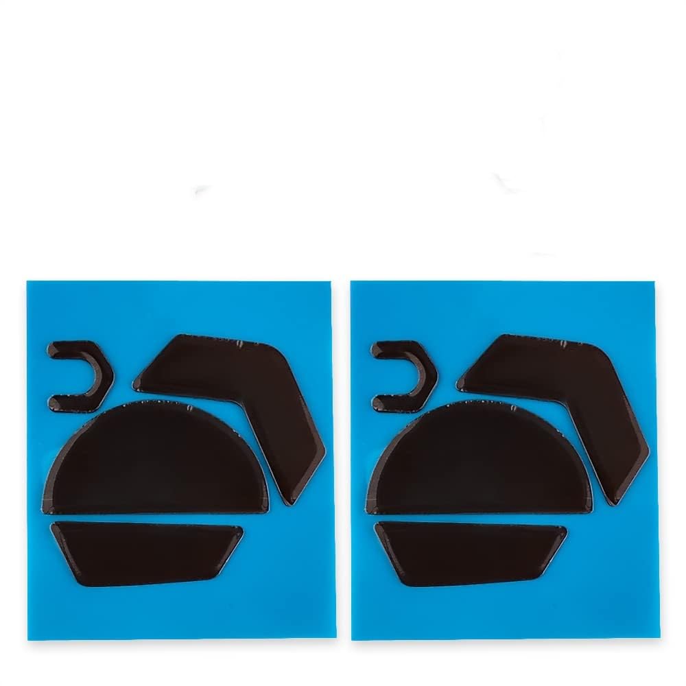 HUYUN 2 Sets Mouse Skates Pads for Logitech G502 X Wired Gaming Mouse (Black Feet)