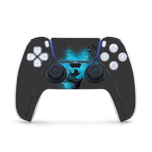 MightySkins Gaming Skin for PS5 / Playstation 5 Controller - Leaving Home | Protective Viny wrap | Easy to Apply and Change Style | Made in The USA
