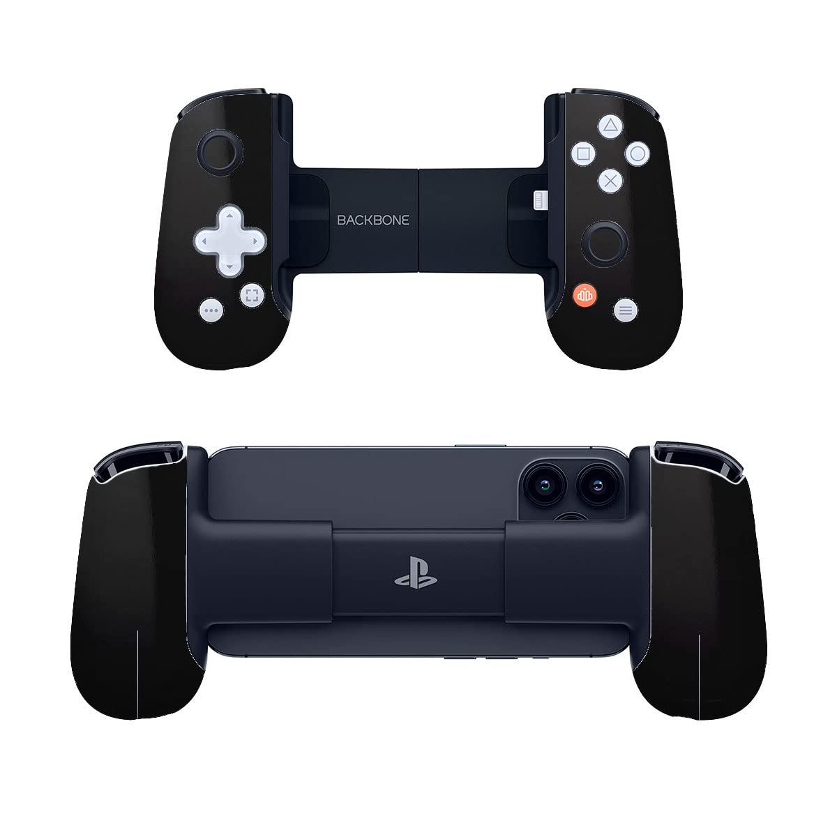 SopiGuard Sticker Skin for Backbone One Controller Full Body Wrap (Gloss Black)
