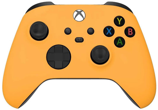 Custom Controllerzz Wireless Xbox Controller - Soft Touch - X/S Yellow - Compatible with Xbox Series X/S & Xbox One