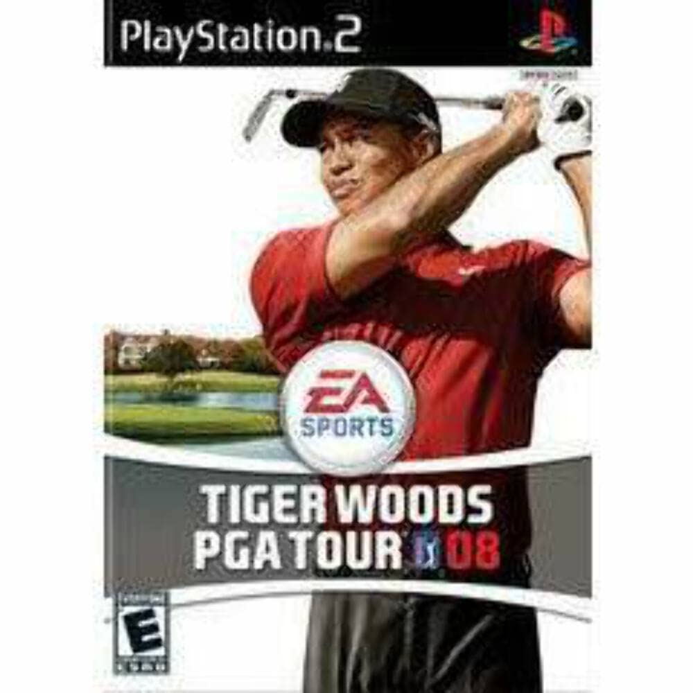 Electronic Arts Tiger Woods PGA Tour 08 Video Game - PlayStation 2 - Model 15403