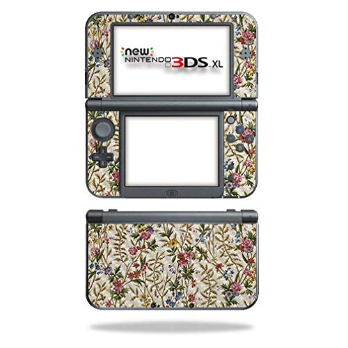 MightySkins Carbon Fiber Skin for Nintendo New 3DS XL (2015) - Seaweed | Protective  Durable Textured Carbon Fiber Finish | Easy to Apply  Remove  and Change Styles | Made in The USA