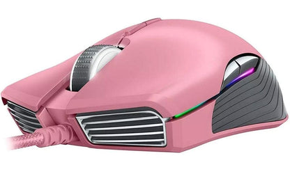 Razer Lancehead TE Gaming Mouse - 16,000 DPI, Chroma RGB, 8 Programmable Buttons - Wired - Quartz Pink - Model RZ01-02130400-R3M1