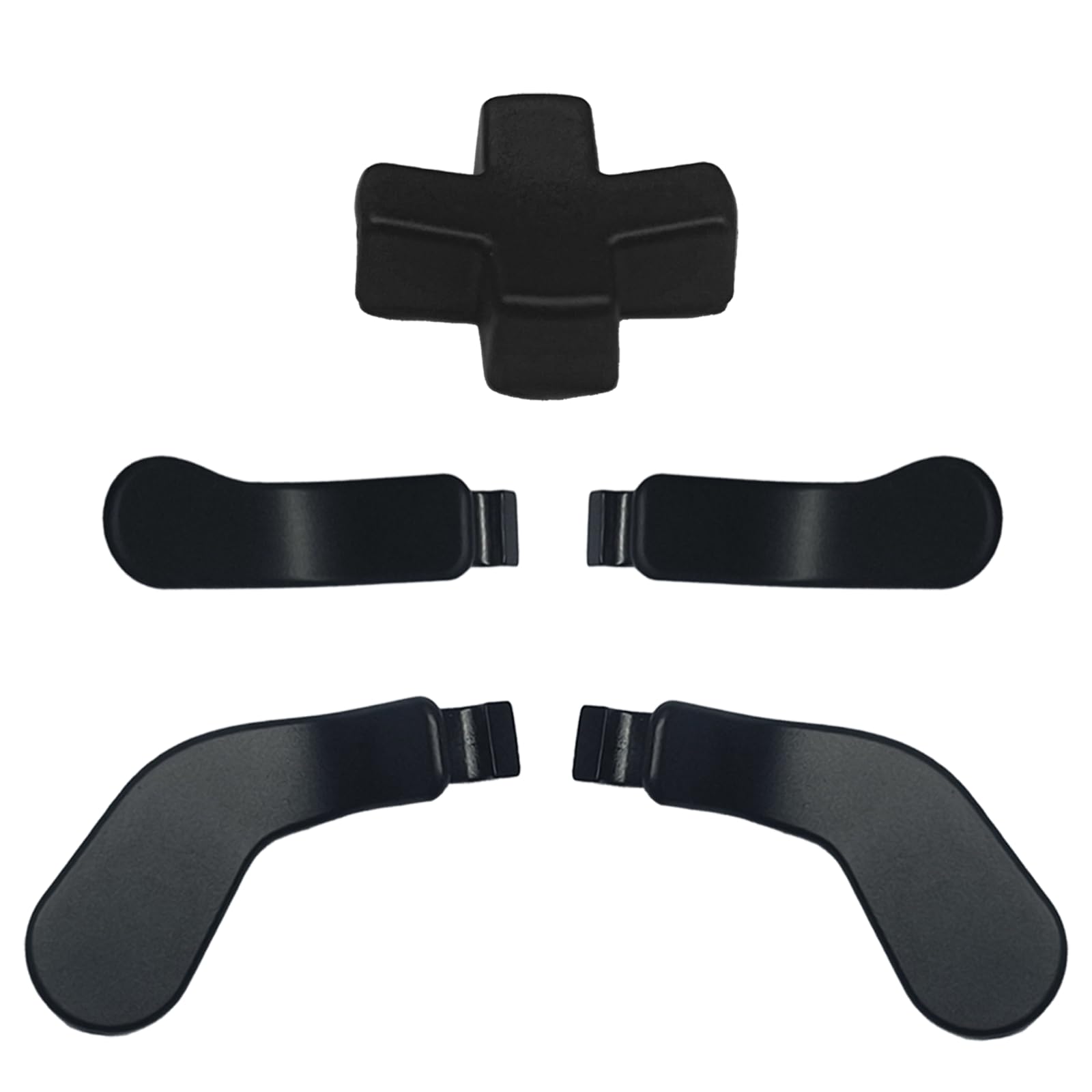 5 in 1 Metal Replacement Parts for Xbox Elite Controller Series 2 Elite Controller Paddles for Elite 2 Controller D-Pad for Elite 2 Core  Accessory Replacement Parts for Xbox Controller Elite(Black)