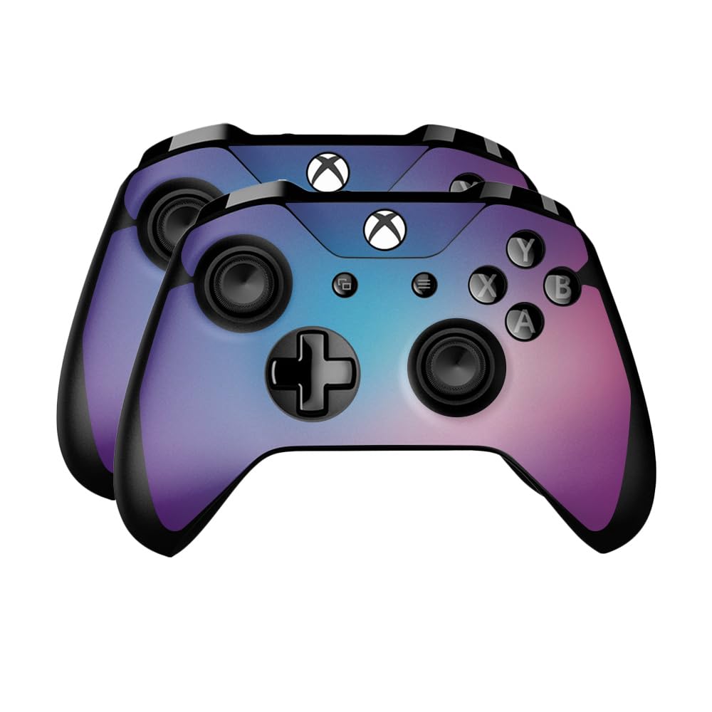 Skin Compatible with Microsoft Xbox One Controller (2 Pack) - Royal Haze - Premium 3M Vinyl Protective Wrap Decal Cover - Easy to Apply | Crafted in The USA by MightySkins