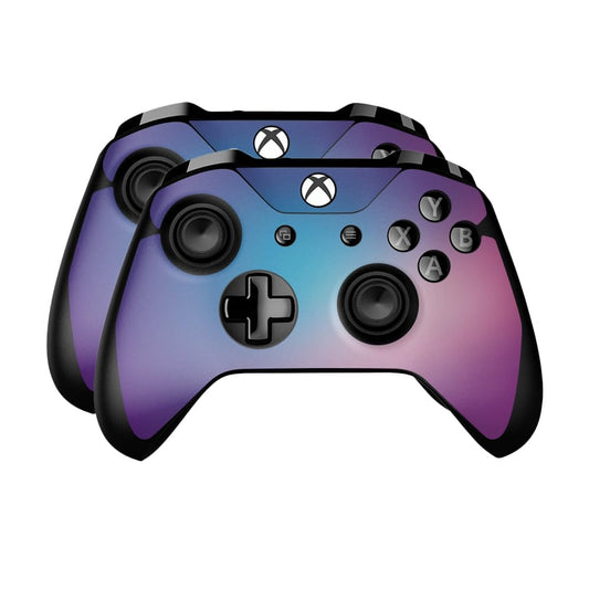 Skin Compatible with Microsoft Xbox One Controller (2 Pack) - Royal Haze - Premium 3M Vinyl Protective Wrap Decal Cover - Easy to Apply | Crafted in The USA by MightySkins